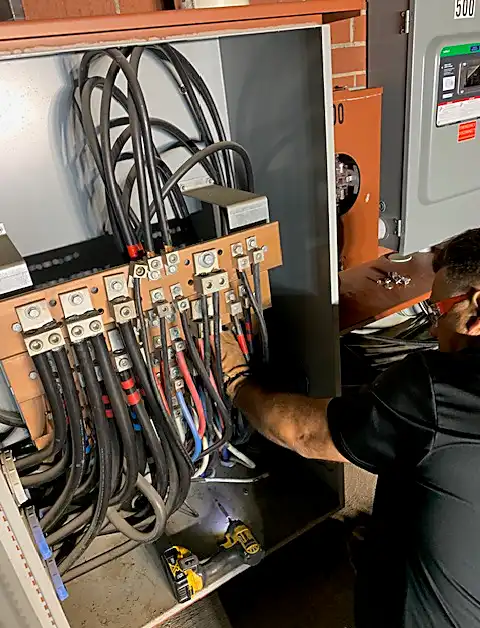Electrical panel wiring by Koryente